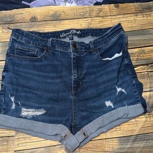 Universal Thread Dark Wash Denim Shorts